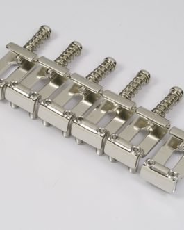 GOTOH® S101 STEEL SADDLE SET FOR VINTAGE STRAT® TREMOLO (11.3mm) NICKEL