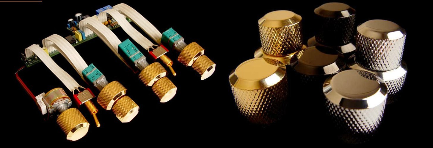 Preamp Universal Jazz Bass Deluxe (+Tonalite Passive) Chrome Custom Shop