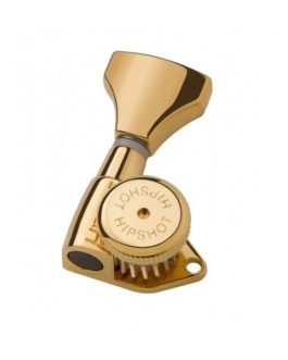 HIPSHOT GRIP-LOCK OPEN GUITAR TUNING MACHINE GOLD LEFT (1 PCE)