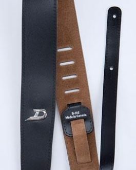 DUESENBERG STANDARD STRAP CUIR/LEATHER BLACK