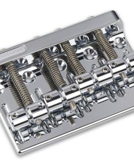 GOTOH® 201B-4 BASS BRIDGE BRASS SADDLES 19mm SPACING CHROME