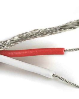 2 FILS+MASSE/ 2 CONDUCTOR WIRE (25′-7.40M)