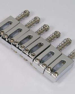 PONTETS RECTANGULAIRES STYLE STRAT® 10.5mm (6pcs) CHROME