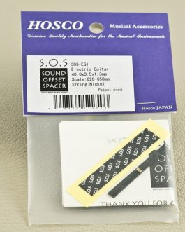 SOS NUT FOR ELECTRIC GUITAR NICKEL STRINGS SCALE 628-650