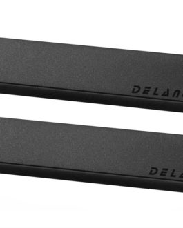 DELANO SOAPSTICK 6 STRINGS TWIN COIL IN LINE HUMB NO HOLE COVER (SET) <<