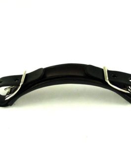 POIGNEE CUIR/ BLACK LEATHER HANDLE FOR GIBSON* STYLE CASES