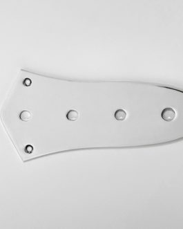 JAZZ BASS CONTROL PLATE CHROME 9.5mm HOLES