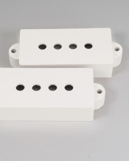 P BASS PU COVER VINTAGE WHITE GLOSS SET (2PCS)