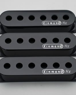 *KINMAN STRAT COVER SET BLACK WITH LOGO