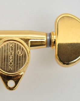 KLUSON MODERN “ROUNDBACK” KIDNEY 3+3 GOLD