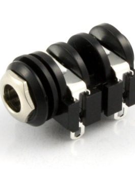 CLIFF INPUT AMPLI JACK 4 PINS BLACK PLASTIC