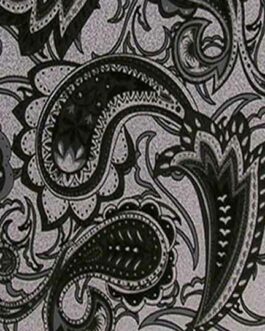 PICKGUARD BLANK 30 X 45cm / THICKNESS 2.30mm (.090″) SILVER PAISLEY