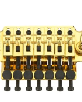 FLOYD ROSE ORIGINAL TREMOLO 7 STRINGS GOLD (BLOCK 37mm / LOCKNUT INCLUDED)