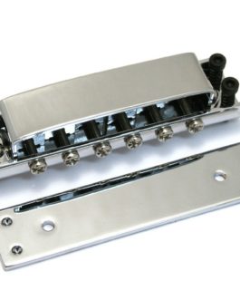 RICKENBACKER STYLE TUNEMATIC BRIDGE CHROME