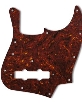 JAZZ BASS VINTAGE PICKGUARD TORTOISE/PARCHMENT 3 PLY .090″