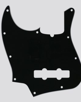 JAZZ BASS AMERICAN STANDARD PICKGUARD BLACK 3 PLY .090″ LEFT HAND