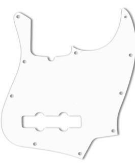 JAZZ BASS AMERICAN STANDARD PICKGUARD WHITE 3 PLY .090″