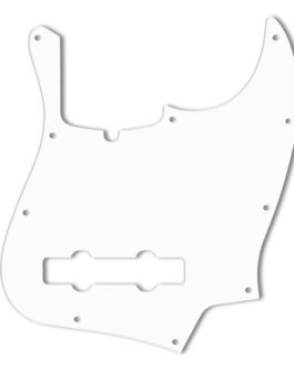 JAZZ BASS AMERICAN 5 STRINGS PICKGUARD WHITE 3 PLY .090″