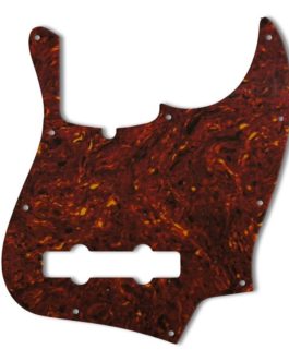 JAZZ BASS AMERICAN 5 STRINGS PICKGUARD TORTOISE/PARCHMENT 3 PLY .090″