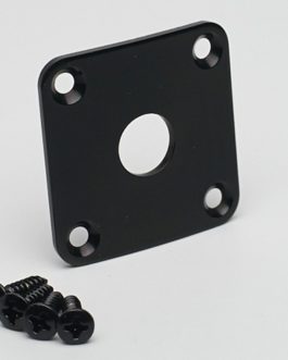 GOTOH® JCB-4 JACK PLATE FOR LES PAUL® WITH SCREWS BLACK