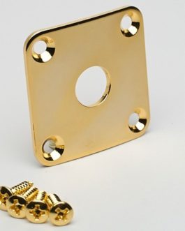 GOTOH® JCB-4 JACK PLATE FOR LES PAUL® WITH SCREWS GOLD