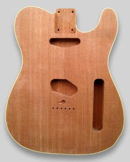 TELE MAHOGANY + IVORY BINDINGS