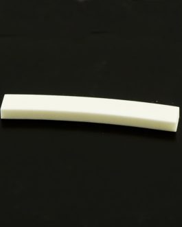 BONE BLANK WHITE 44 x 6 x 3.2 mm CURVED TOP & BACK (BULK 10PCS)