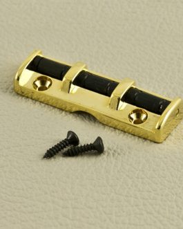 !! DISCONTINUED !! ROLLER NUT GUITAR GOLD 42x 5 x 11 mm