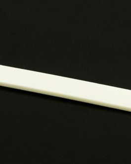 BONE SADDLE BLANK WHITE 82 x 12 x 2.4mm