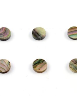 RED ABALONE DOTS 1/4″ – 6.35mm ( 12 PCS)