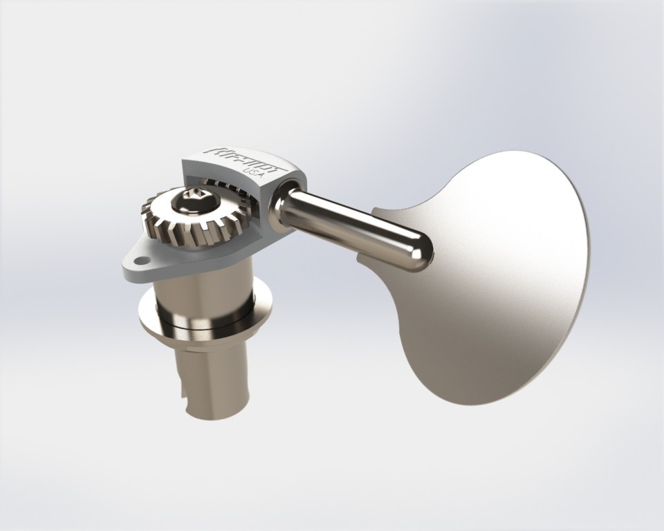 HIPSHOT USA ULTRALITE BASS TUNING MACHINE 1/2″ LOLLIPOP LEFT/RIGHT