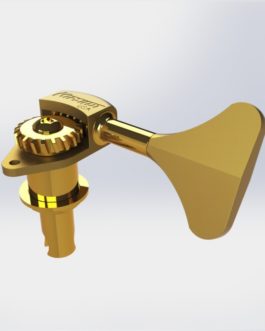 HIPSHOT USA ULTRALITE BASS TUNING MACHINE 3/8″ Y LEFT/RIGHT GOLD (1 PCE)