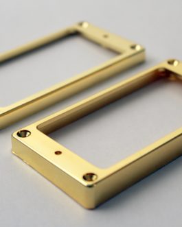 CONTOUR MICRO N&B SLANTED PLASTIC GOLD (SET OF 2)