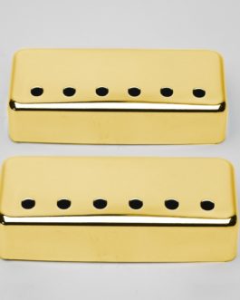 MINI HUMBUCKING GOLD COVER (W HOLES)  2PCS