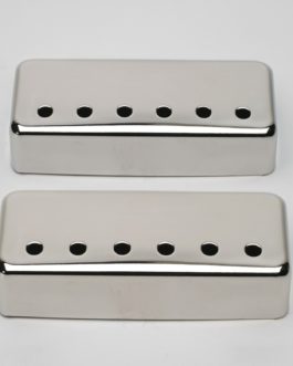 MINI HUMBUCKING CHROME COVER (W HOLES)  2PCS