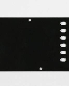 TREMOLO PLATE BLACK 3-PLY .090″ E-E 56mm