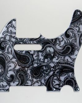 TELE BLACK AND SILVER PAISLEY 5 H .100″