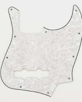 JAZZ BASS WHITE PEARLOID 3-PLY ALLPARTS