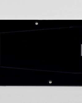 TREMOLO PLATE WITH ACCESS BLACK 1-PLY .060″