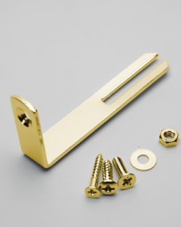 EQUERRE PICKGUARD BRACKET GOLD
