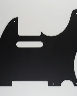 PICKGUARD FOR TELE® 1-PLY 5 HOLES .082″ BLACK MAT