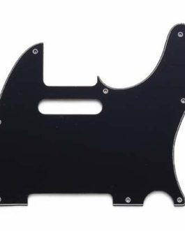 PICKGUARD TELE 8 HOLES 3 PLY BLACK (2.4mm)