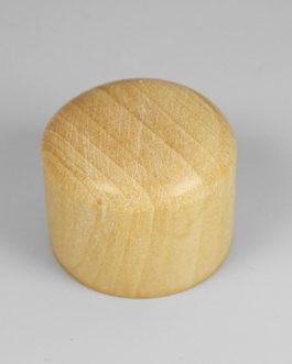 DOME KNOB “BOX WOOD” + VIS FLAT TOP (2)