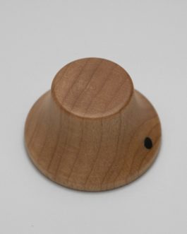 BELL KNOB MAPLE PUSH-ON (2)