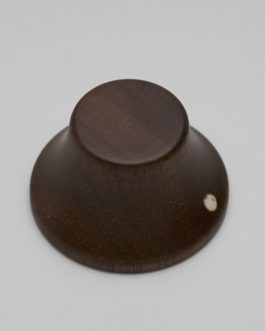 BELL KNOB WALNUT PUSH-ON (2)