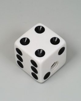 DICE KNOB WHITE (2) + FIX