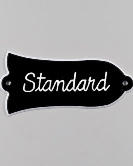 !! DISCONTINUED !! TRUSSROD COVER”STANDARD” BLACK 2-PLY