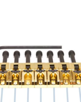 *GHOST PIEZO FLOYD ROSE® SADDLES 7 STRINGS GOLD