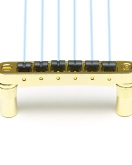 GHOST LOADED RESOMAX NV 6mm TUNE-O-MATIC BRIDGE GOLD