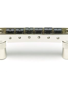 RESOMAX NV2 6mm TUNE-O-MATIC BRIDGE NICKEL